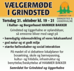 Vælgermøde i Grindsted den 21 oktober-2021